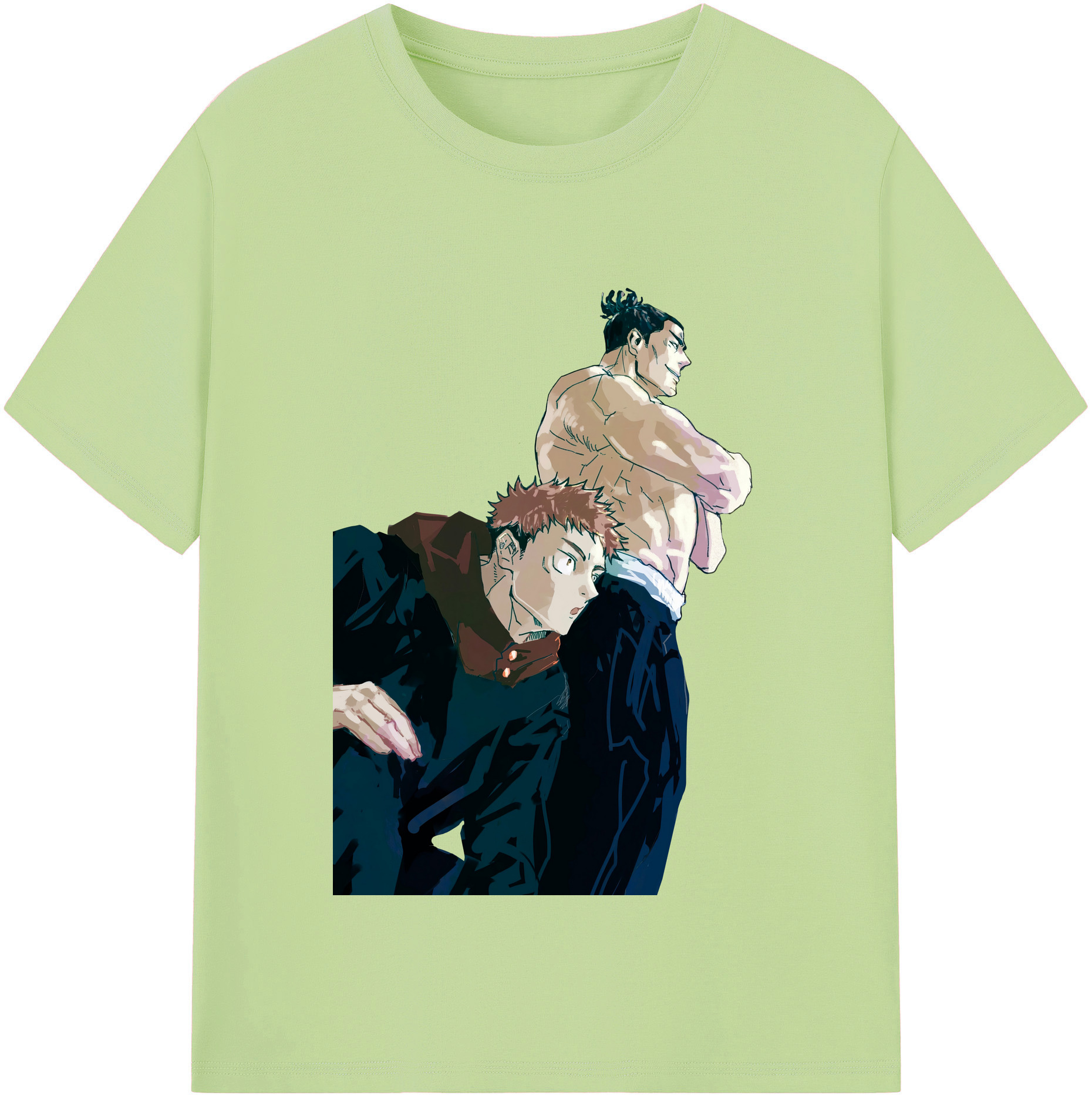 （画像用） 呪術廻戦 Jujutsu Kaisen 綿100％半袖Tシャツ（フロントプリント）